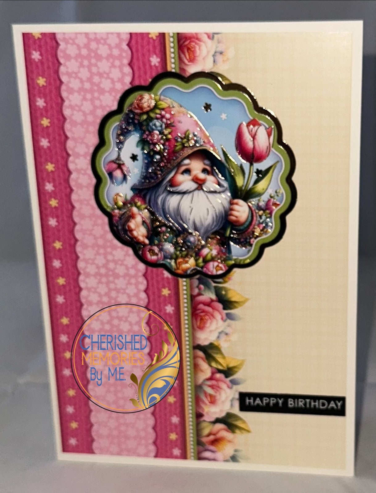 Gnome Birthday Cards DL & 5x7”