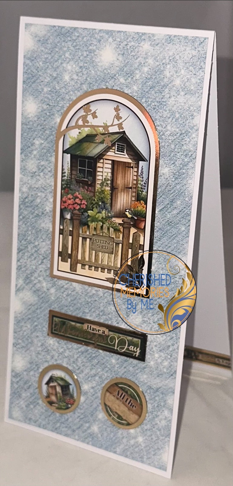 DL Top fold Birthday Cards for Him
