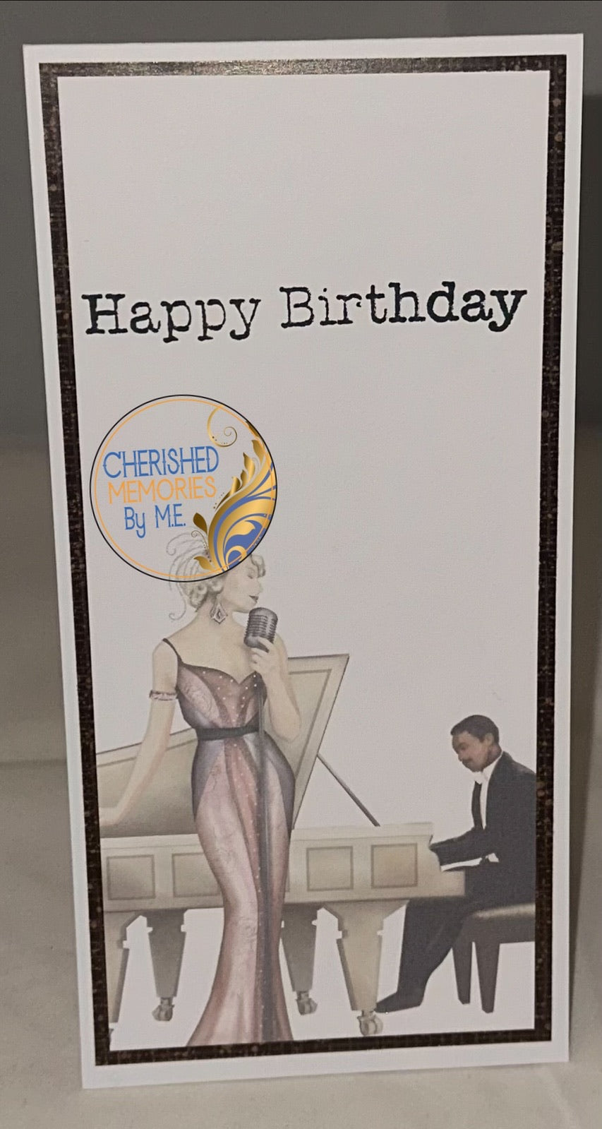 DL Top Folding Birthday Cards