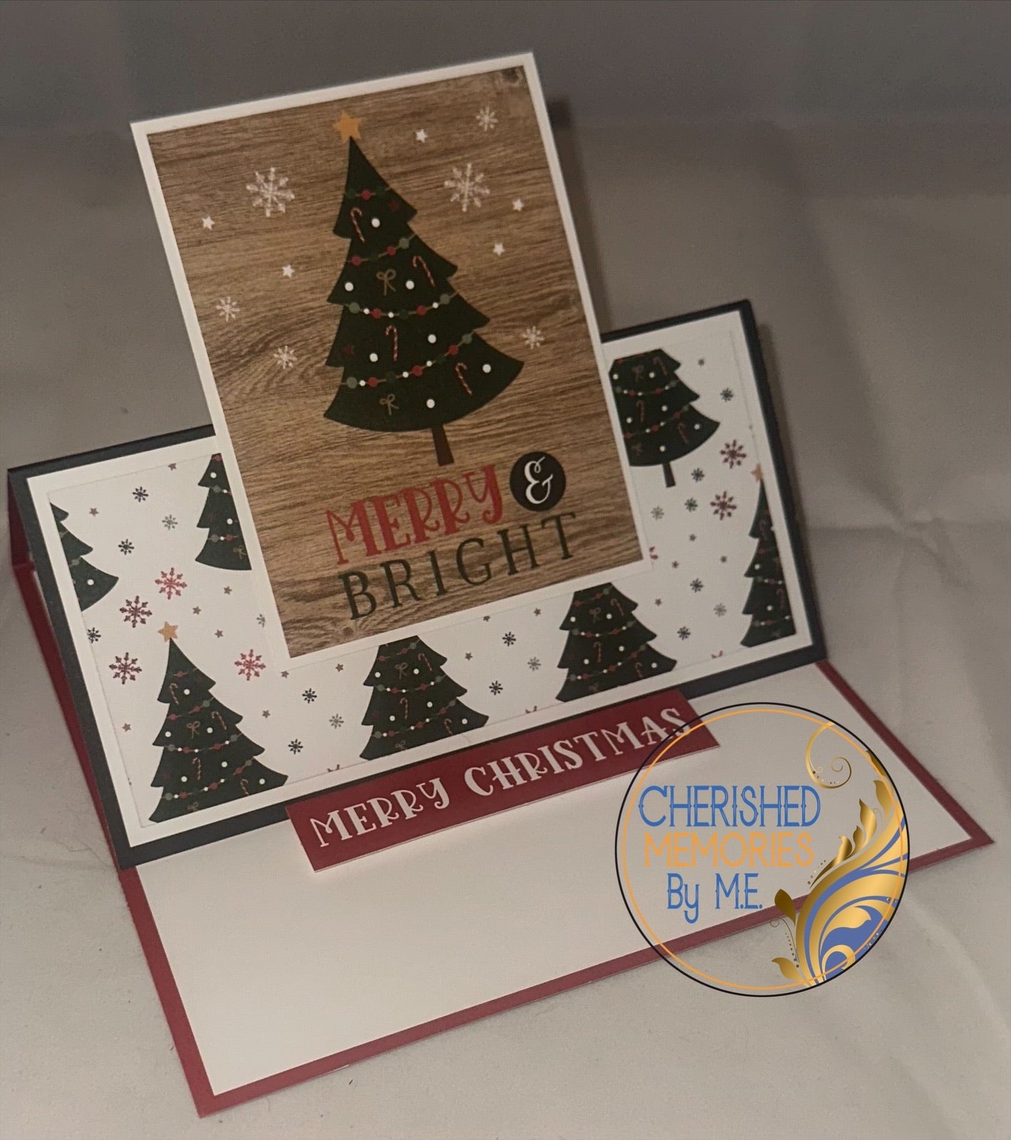 Easel Christmas Cards 6”x6”