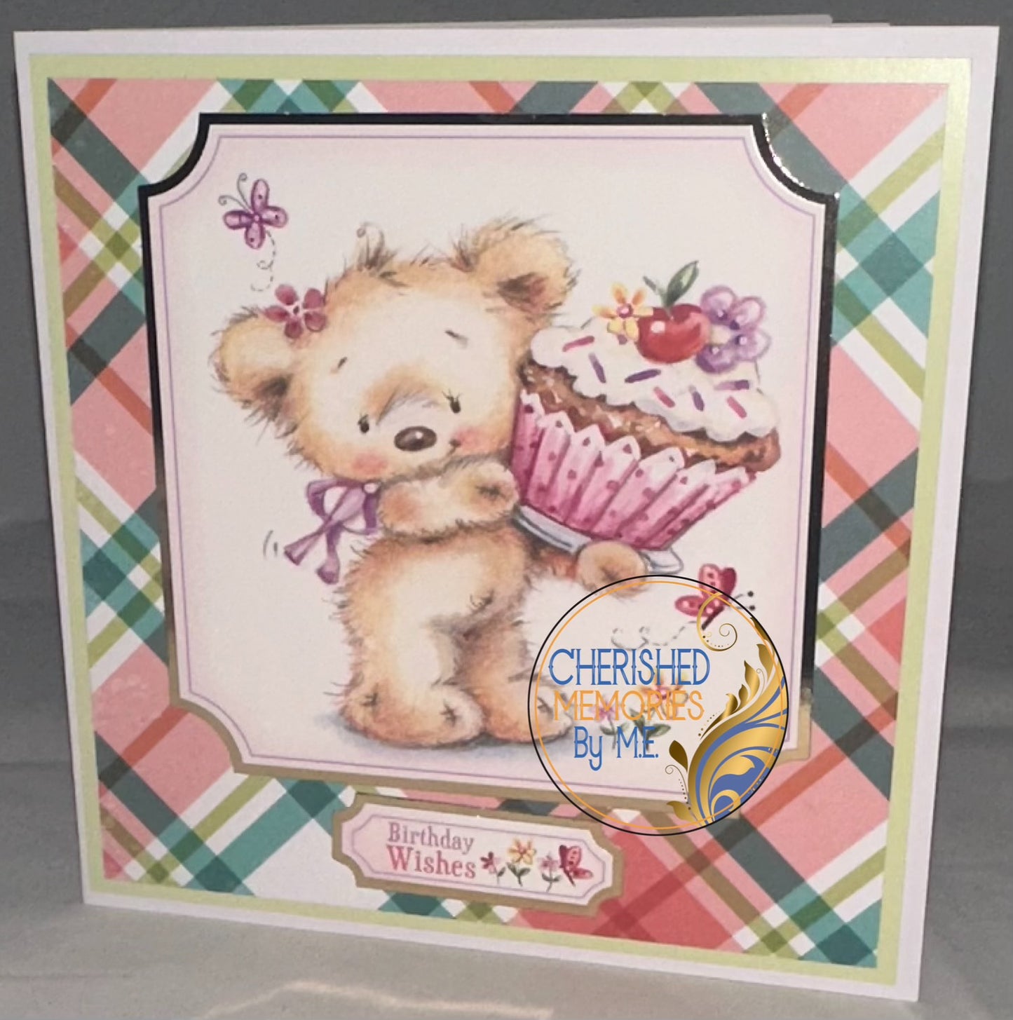 Side Folding Birthday Cards 6x6”