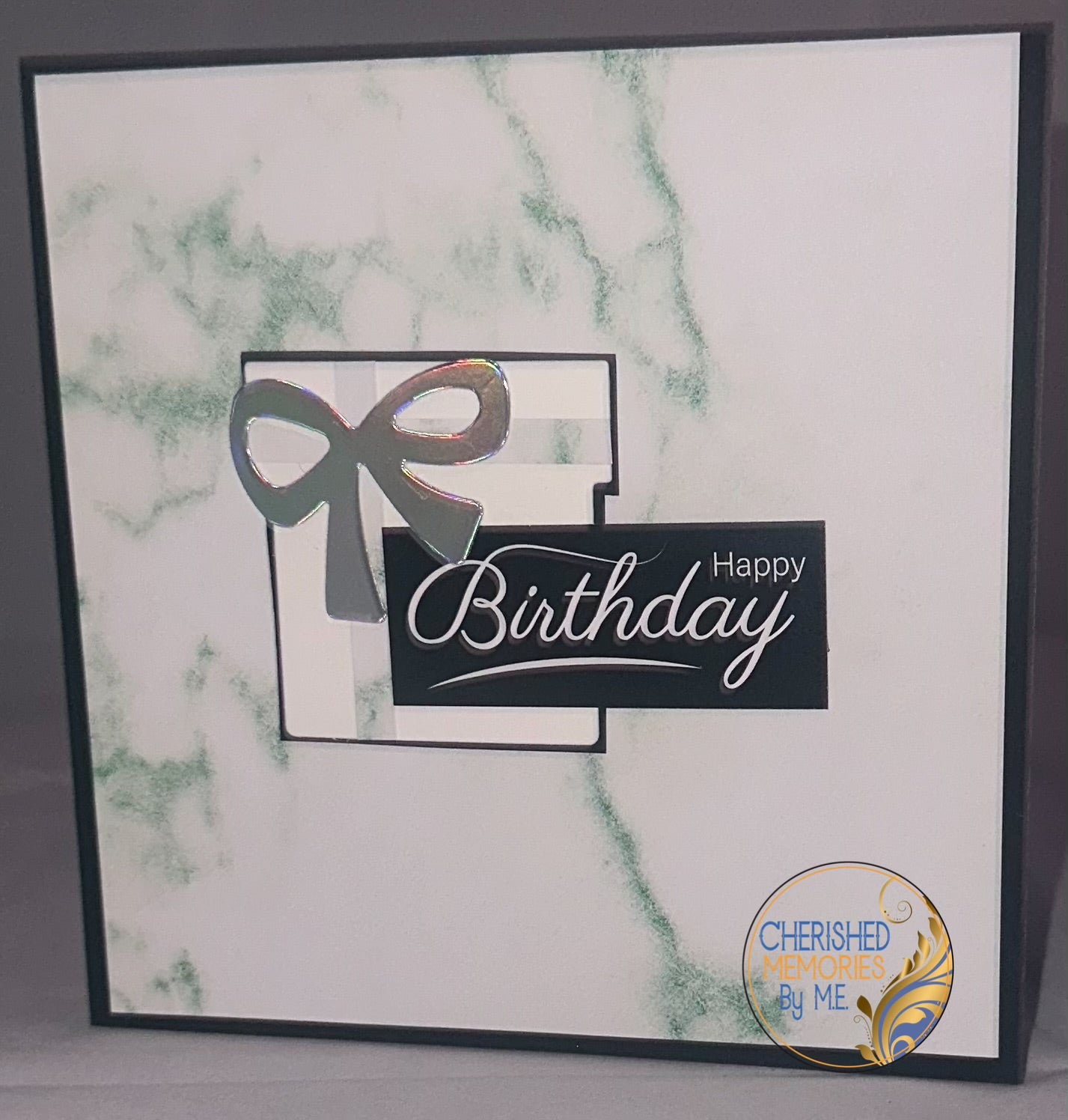 Marble Birthday Cards 6”x6” & 5x7”