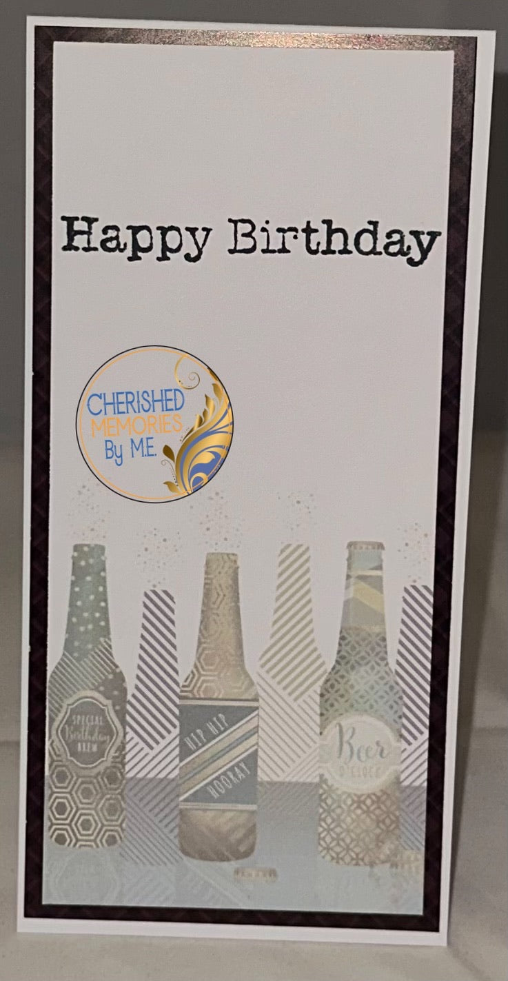 DL Top Folding Birthday Cards