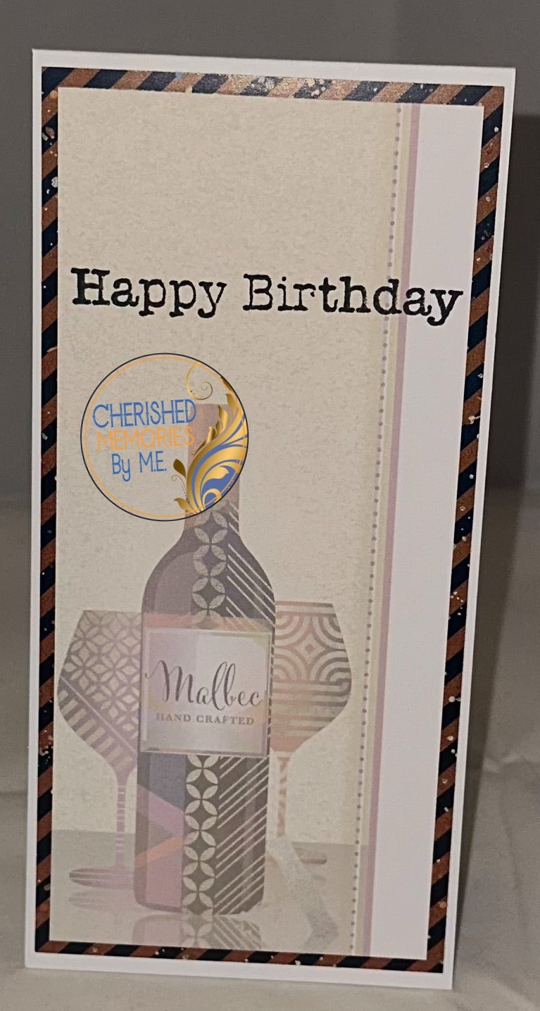 DL Top Folding Birthday Cards