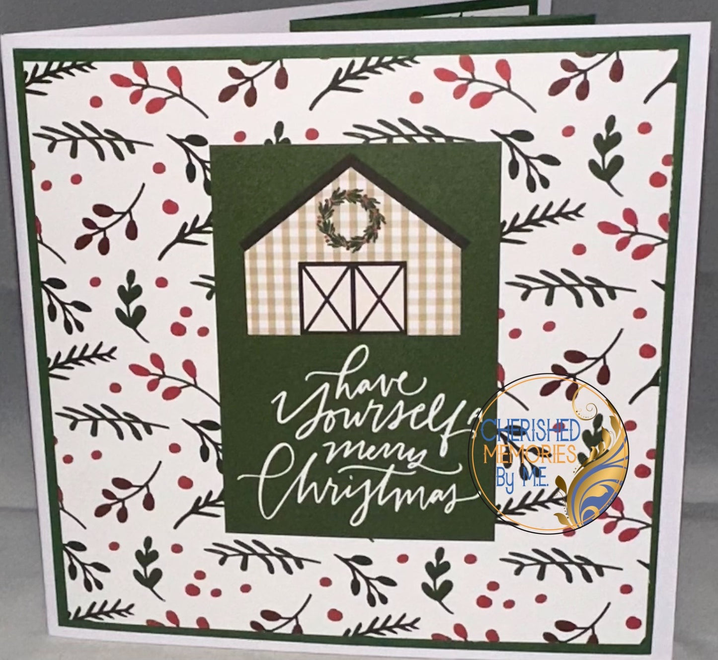 Christmas Pop-Up Book-fold Cards 6x6”