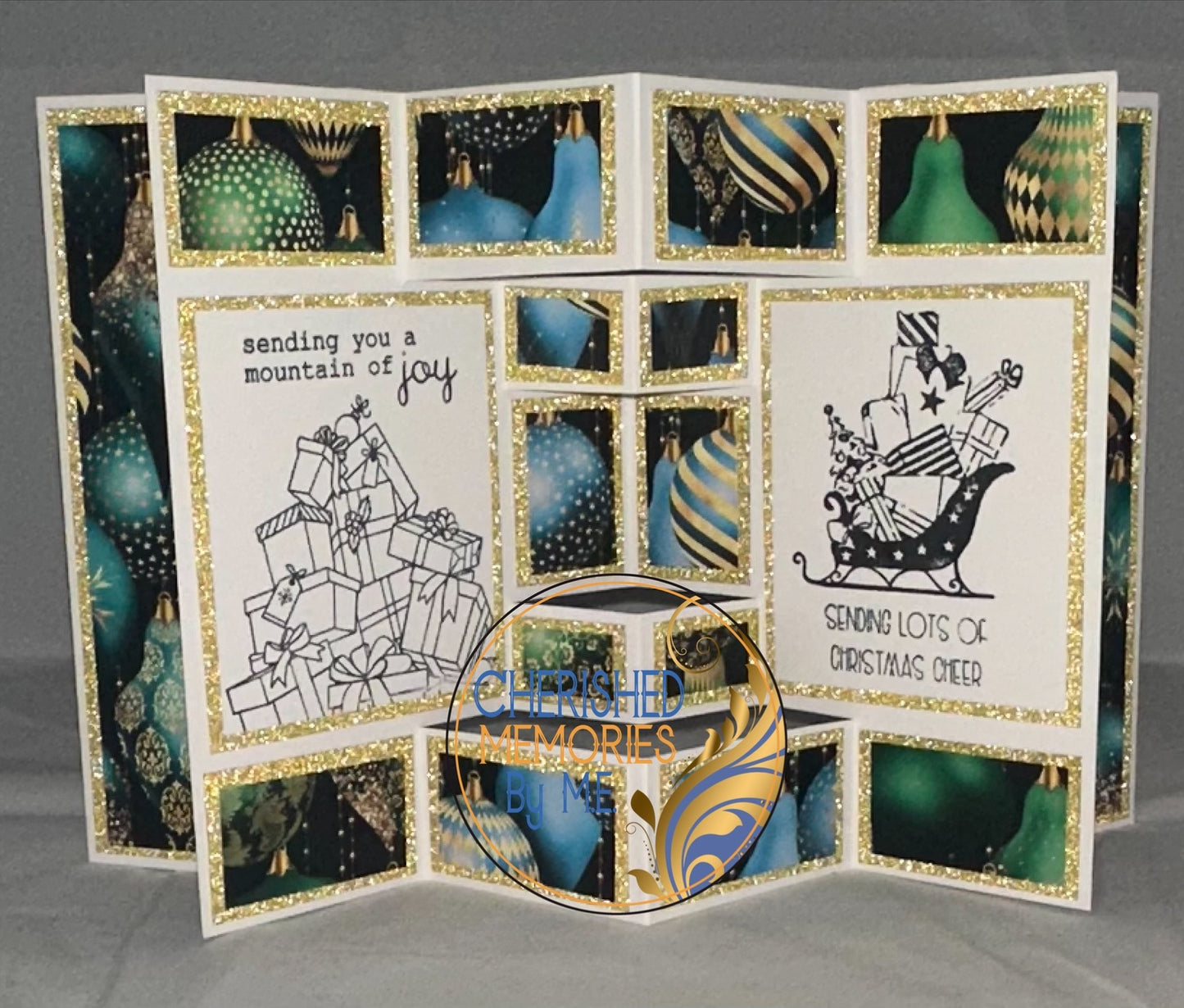 Winged Pop-Out Display Christmas Cards 5”x7”