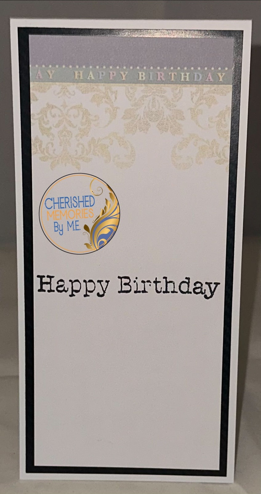 DL Top Folding Birthday Cards