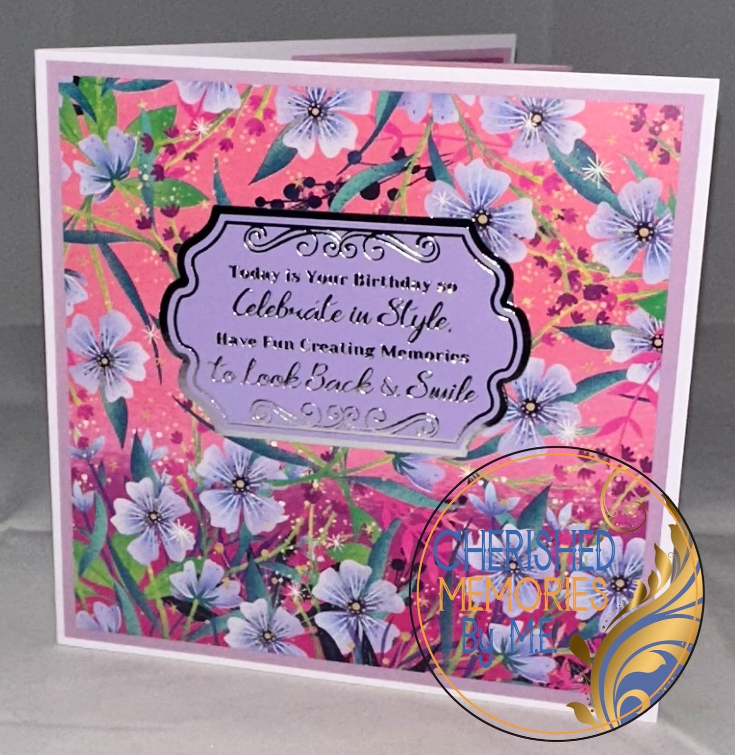 Birthday Pop-Up Book-fold Cards 6x6”