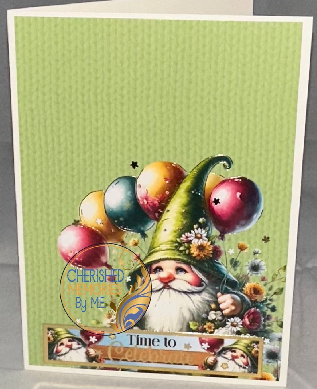Gnome Birthday Cards DL & 5x7”