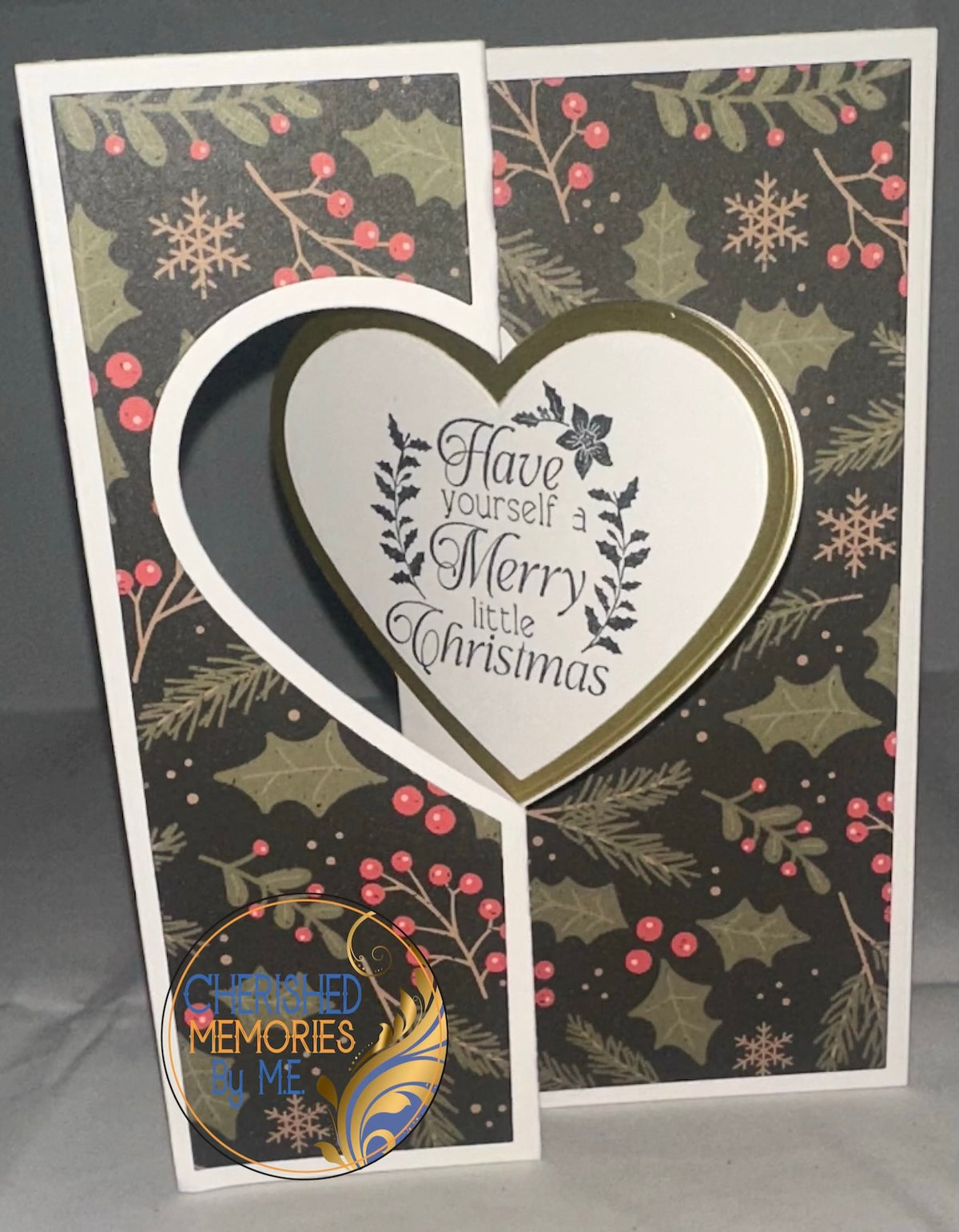 Single Flip Christmas Cards 5x7”