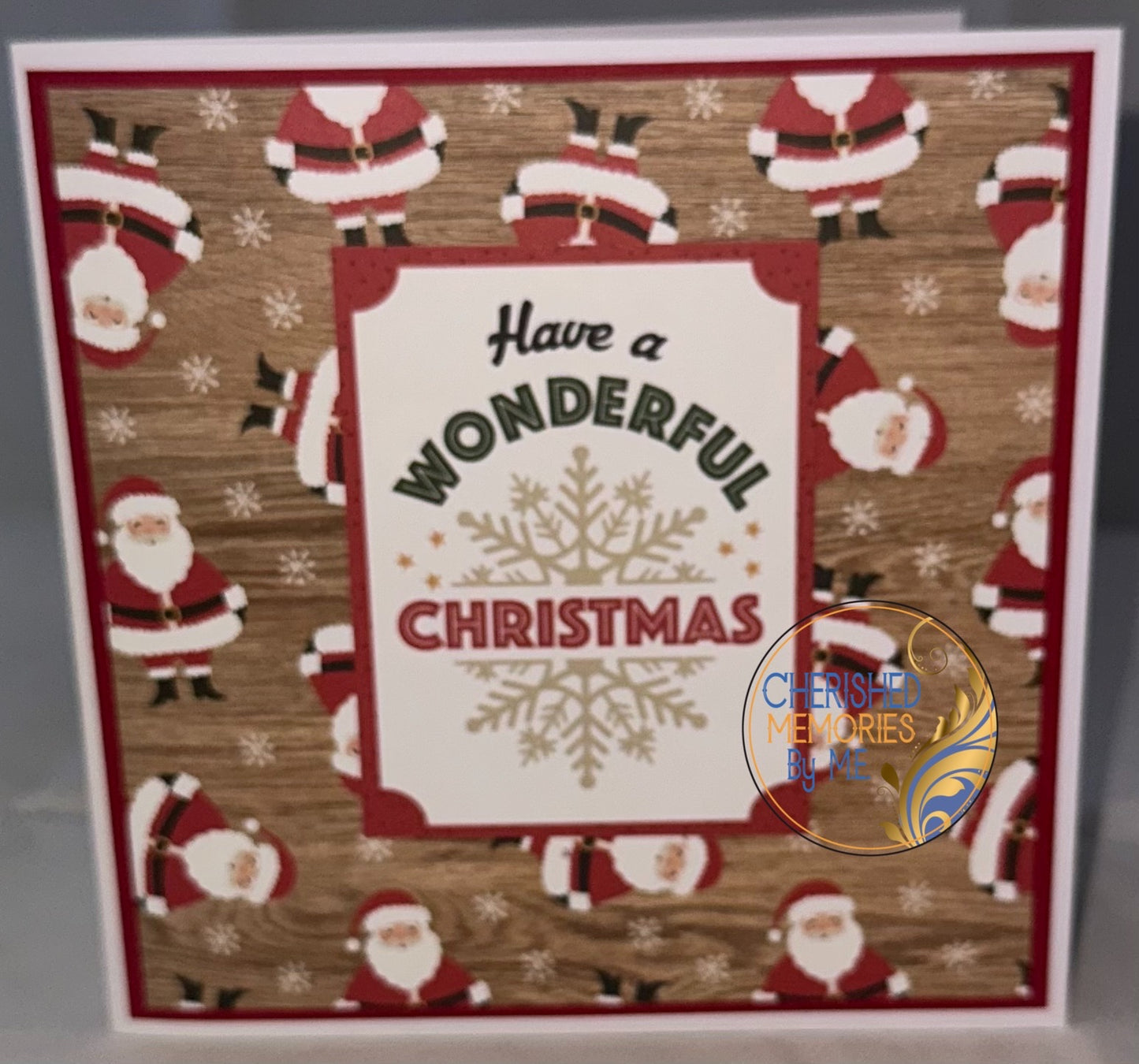 Christmas Pop-Up Book-fold Cards 6x6”