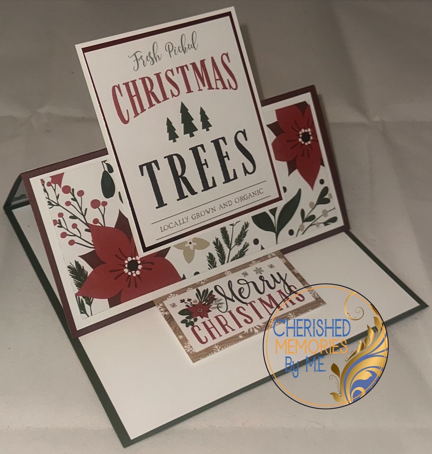 Easel Christmas Cards 6”x6”