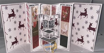 Winged Pop-Out Display Christmas Cards 5”x7”