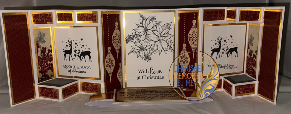Double Display Mini Showstopper Christmas Cards 6”x8”