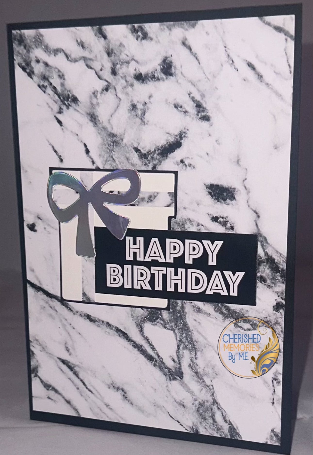 Marble Birthday Cards 6”x6” & 5x7”