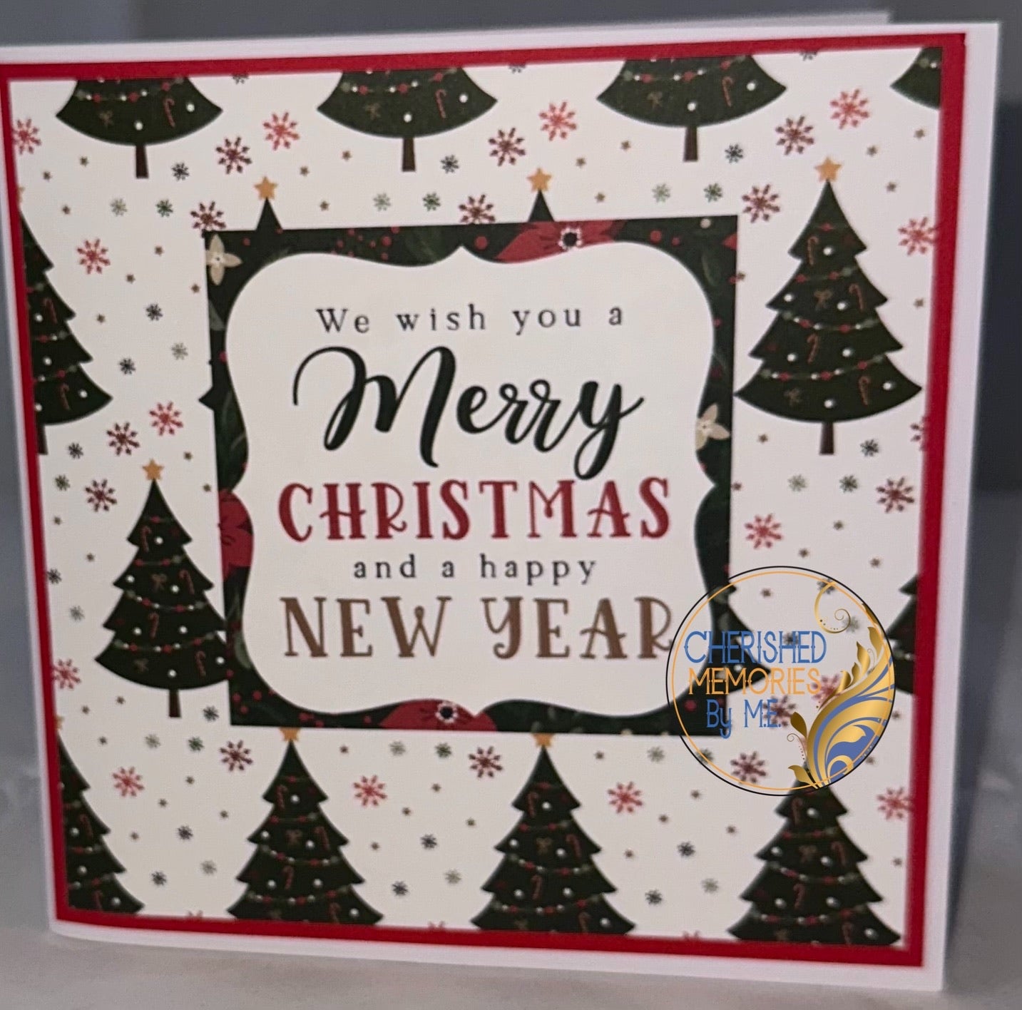Christmas Pop-Up Book-fold Cards 6x6”