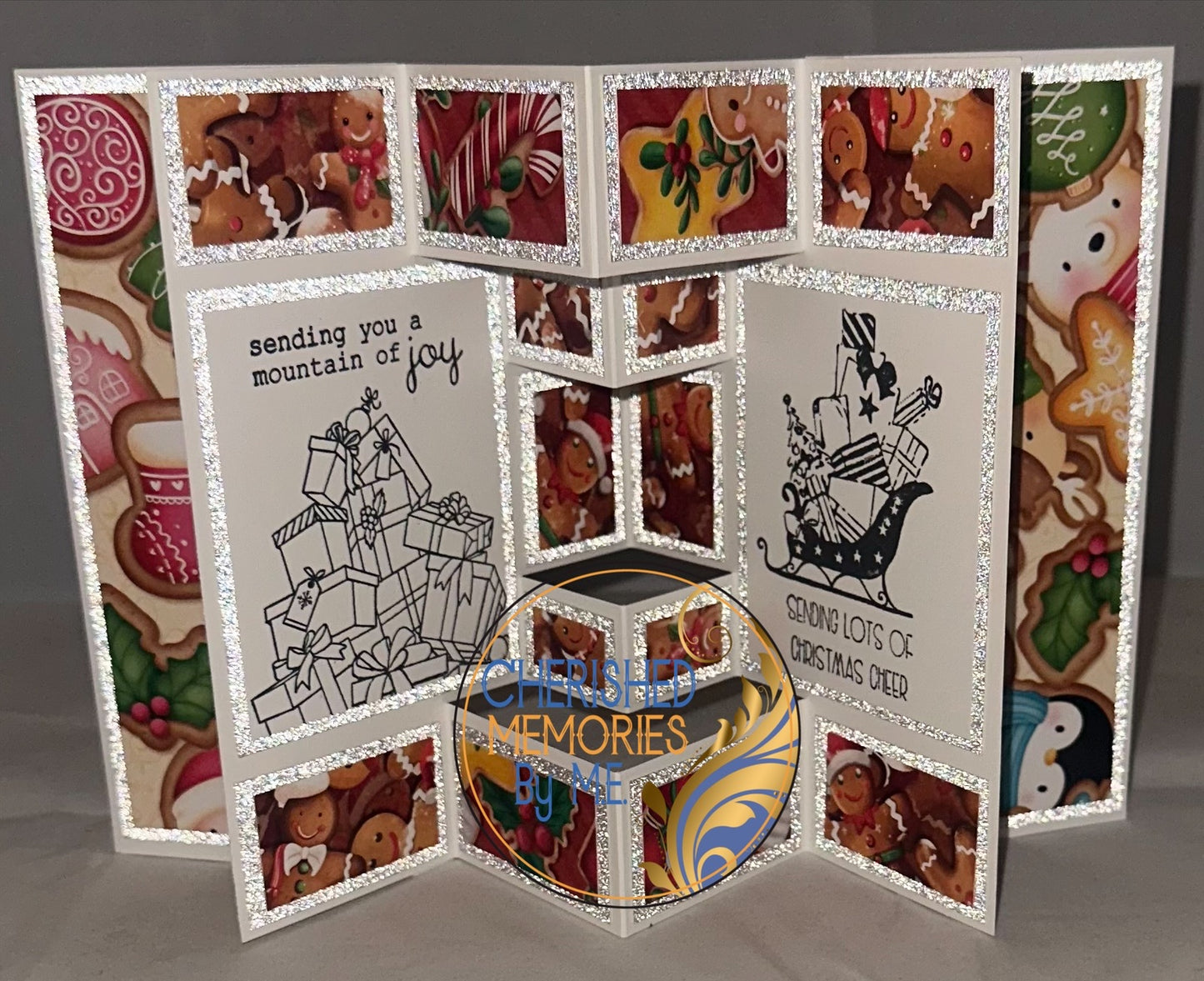 Winged Pop-Out Display Christmas Cards 5”x7”