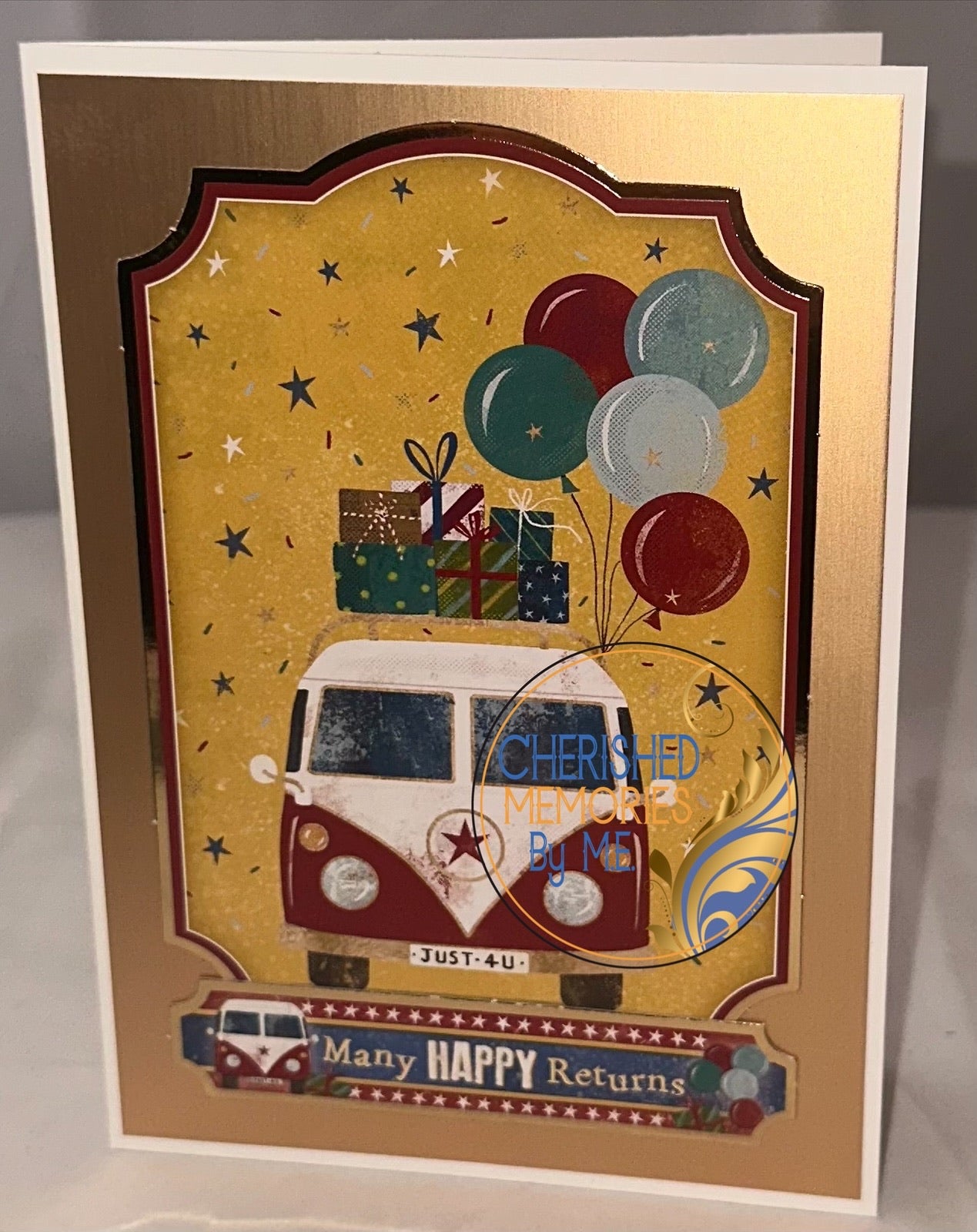 Birthday Cards for him 5x7” & 6x6”