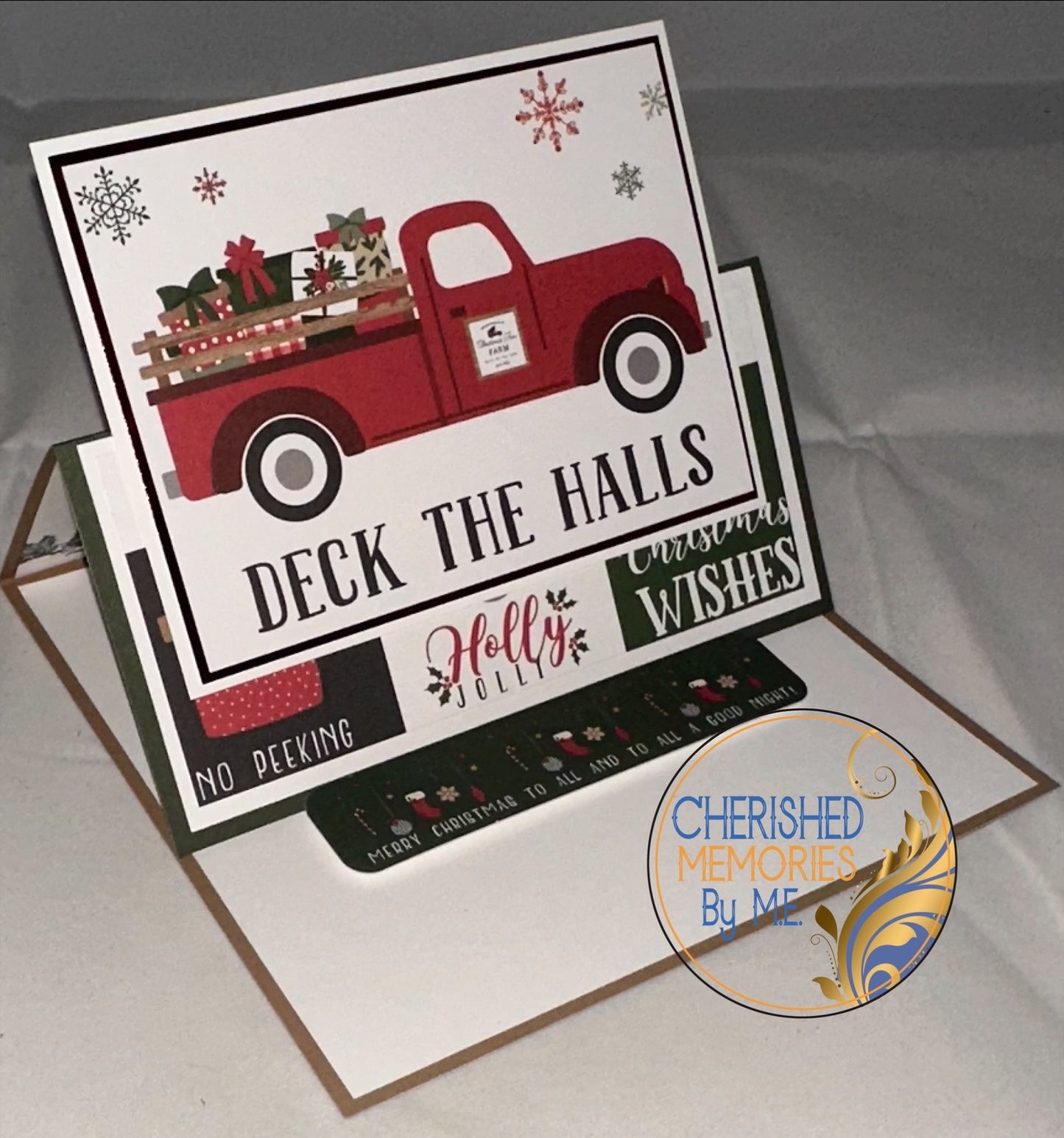 Easel Christmas Cards 6”x6”