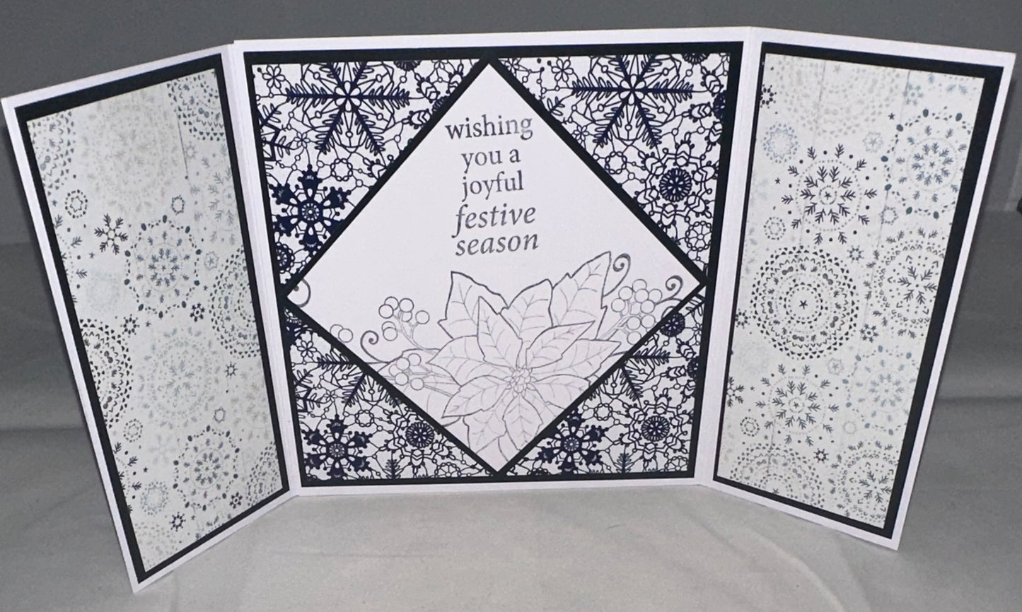 Gatefold Christmas Cards 6x6”