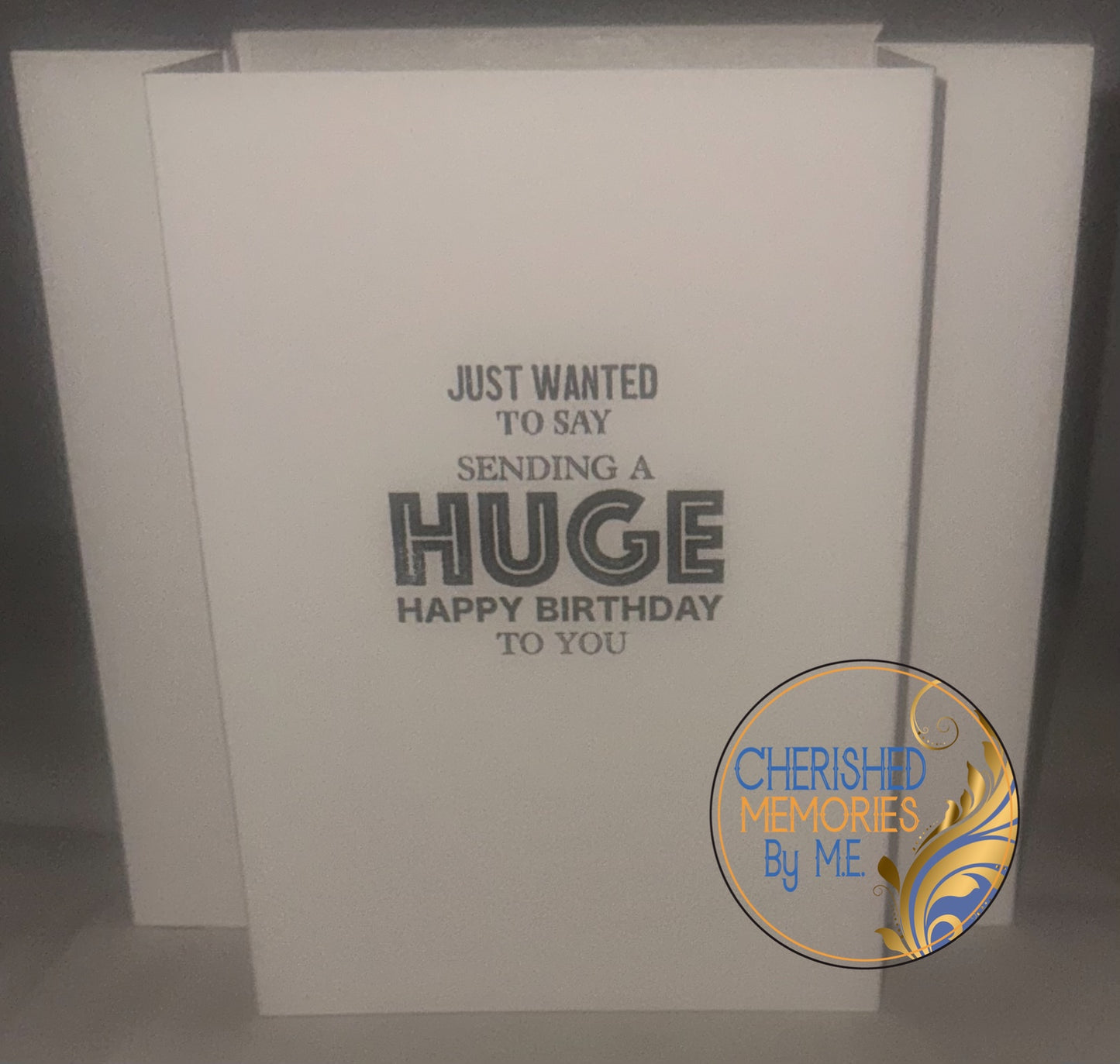 Open Bay Window Birthday Cards 5x7”