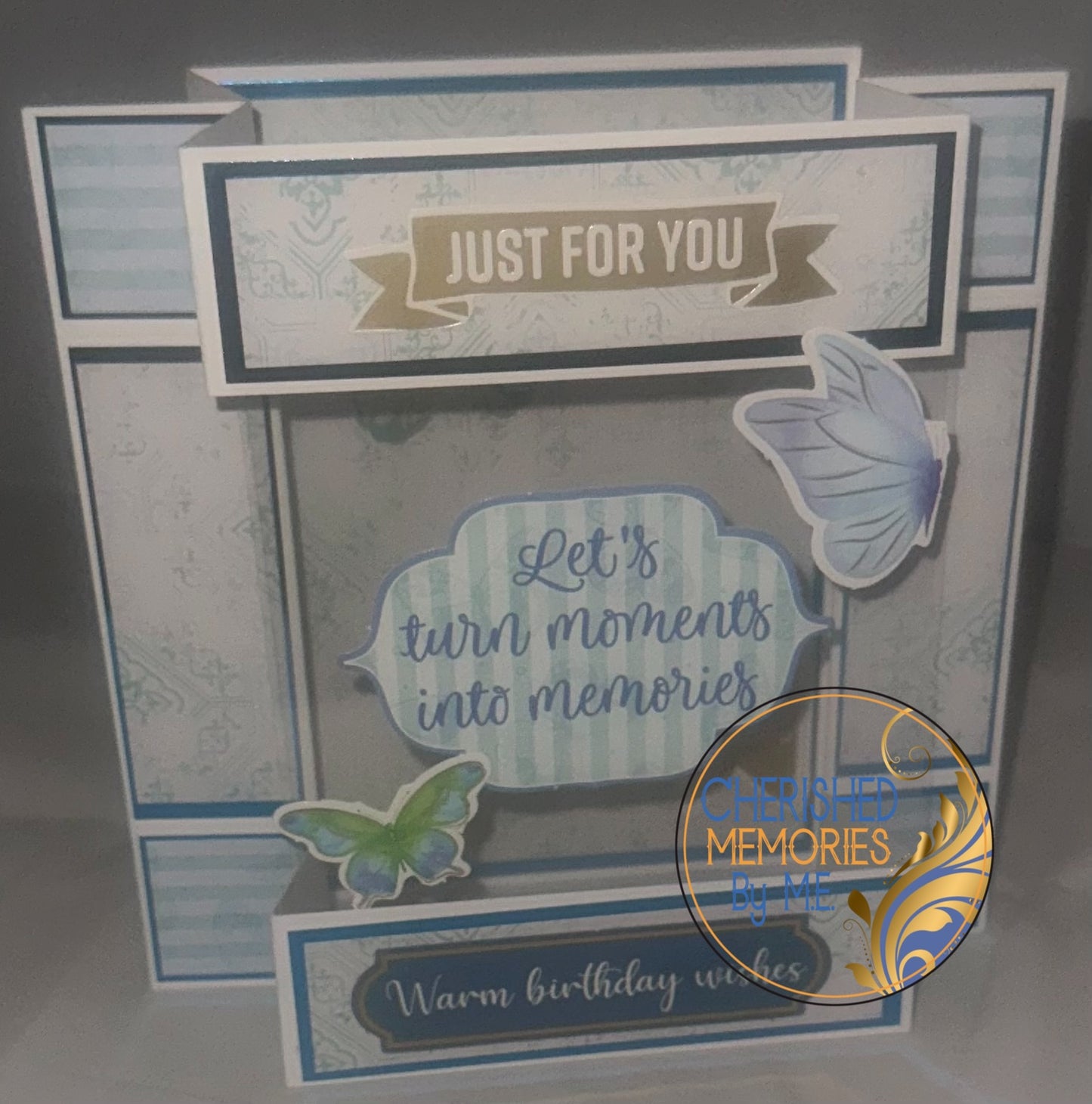 Open Bay Window Birthday Cards 5x7”