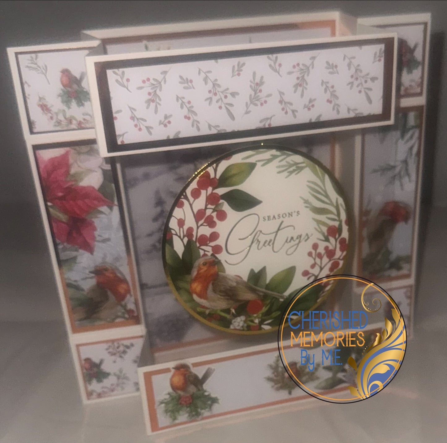Open Bay Window Christmas Cards 5x7”