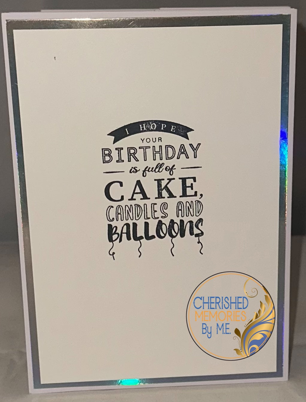 Extended Fancy Fold Birthday Cards 5x7”