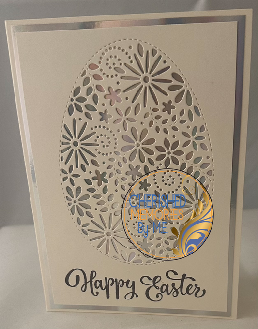 Easter Egg and Easter Rabbit 5x7” Cards