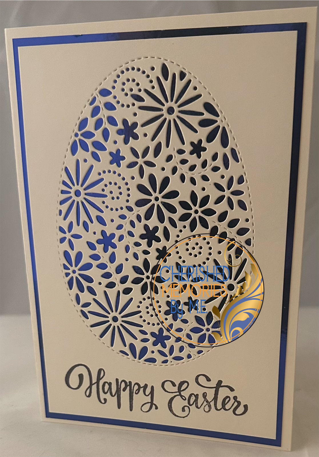 Easter Egg and Easter Rabbit 5x7” Cards