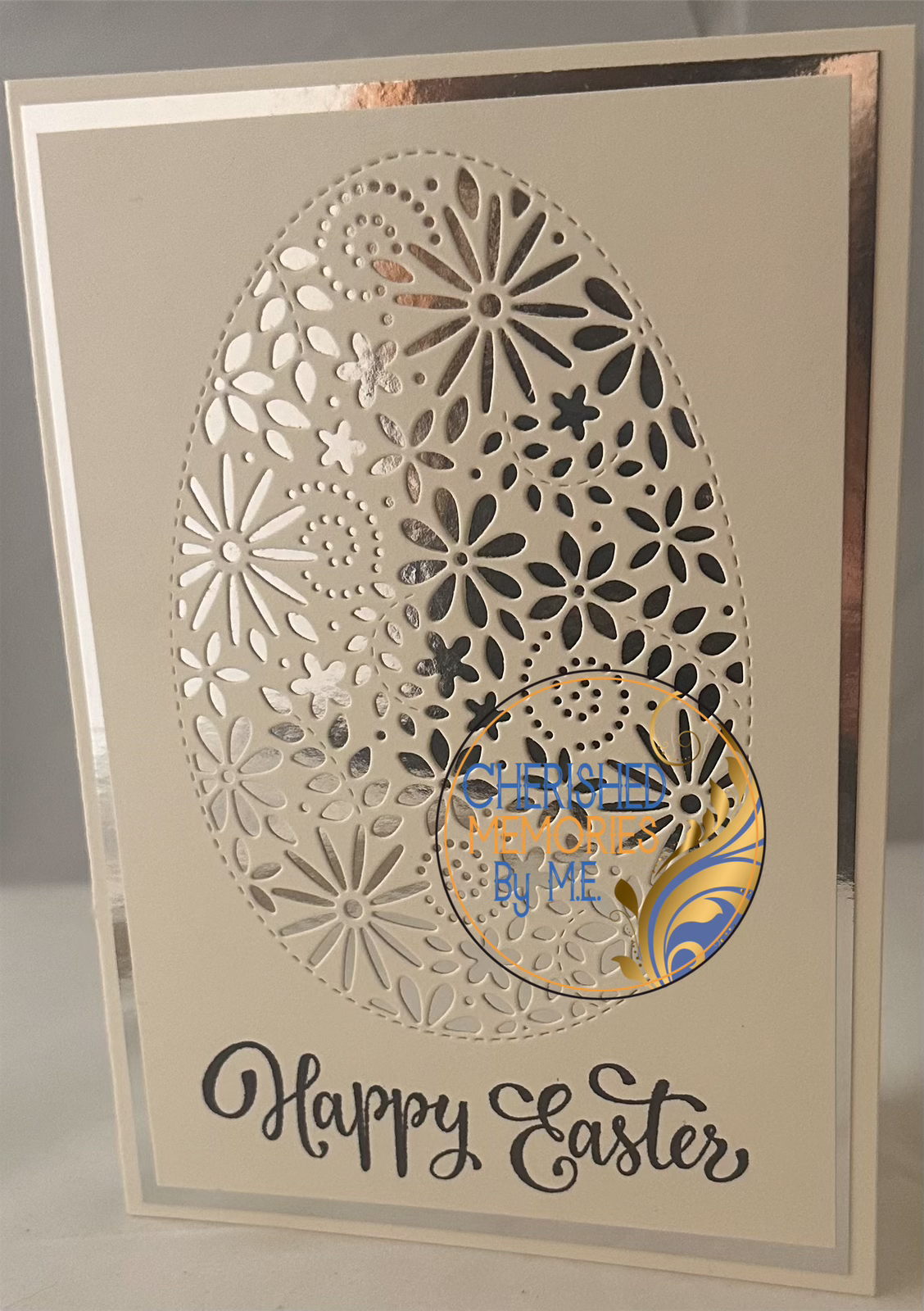 Easter Egg and Easter Rabbit 5x7” Cards