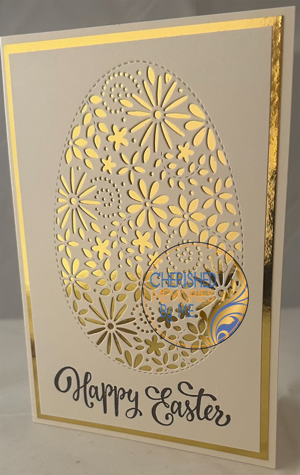 Easter Egg and Easter Rabbit 5x7” Cards