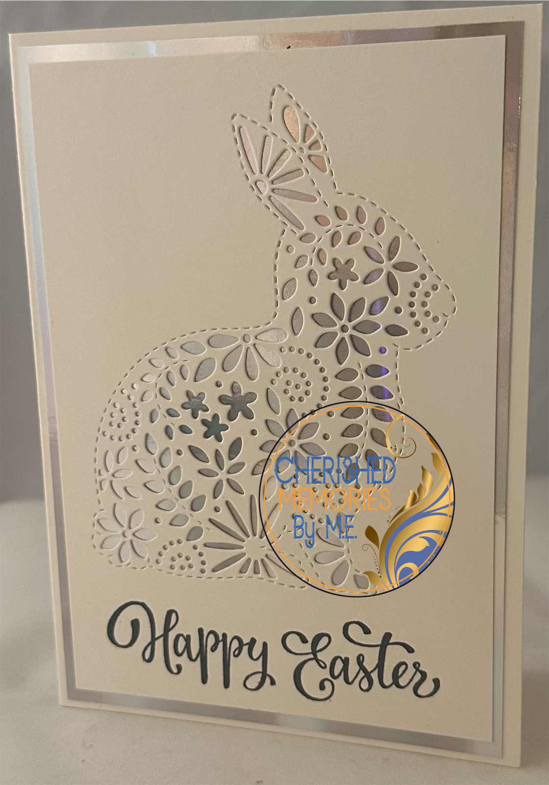 Easter Egg and Easter Rabbit 5x7” Cards