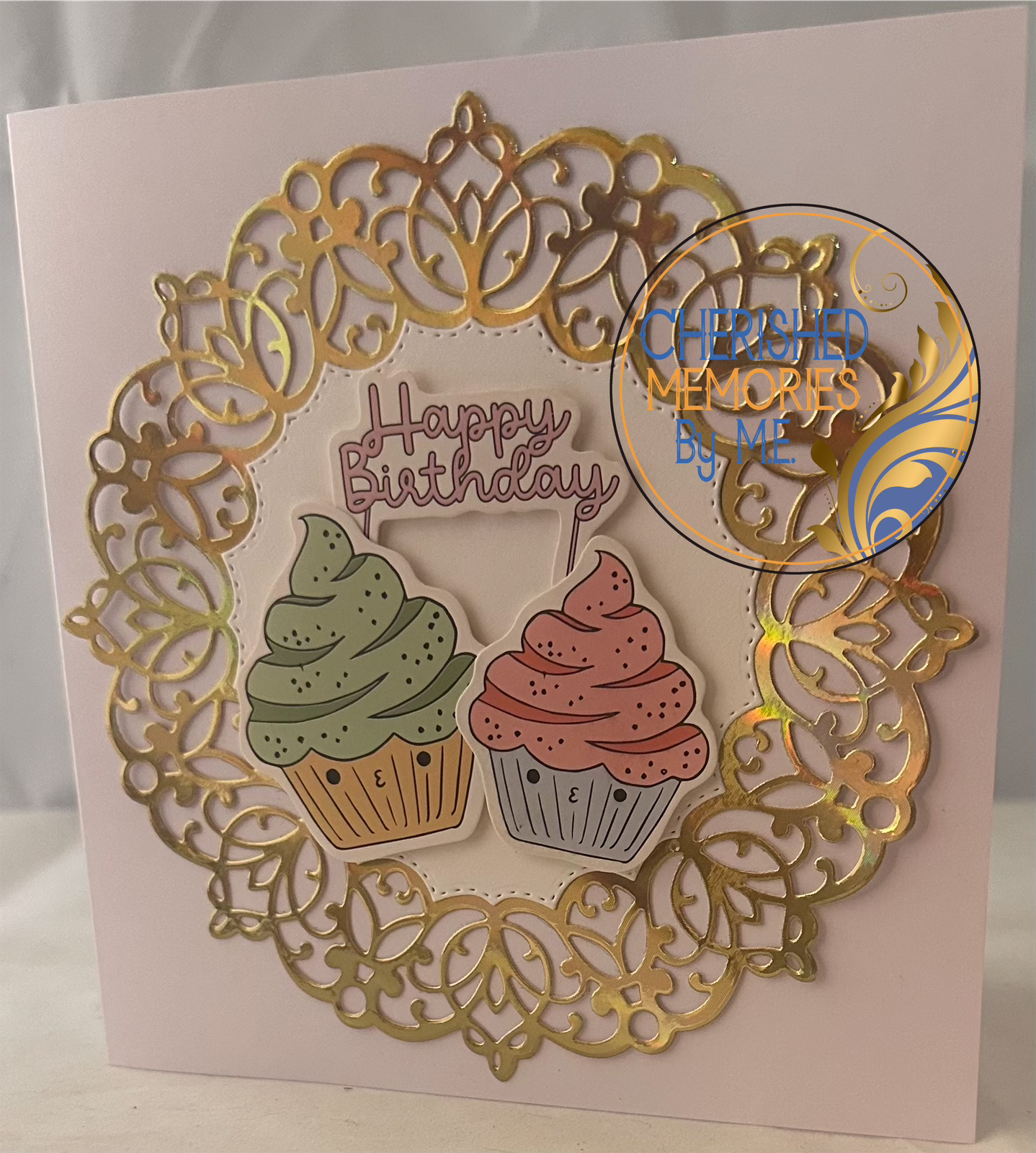 Birthday Side Folding Cards 6x6”