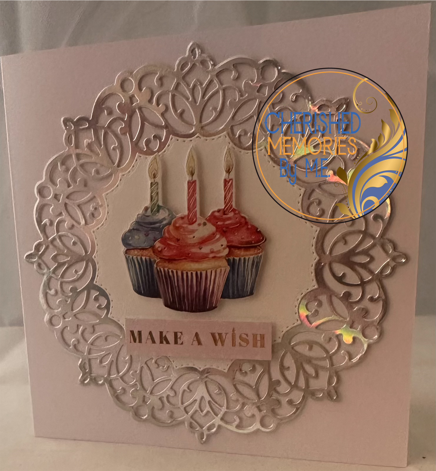 Birthday Side Folding Cards 6x6”