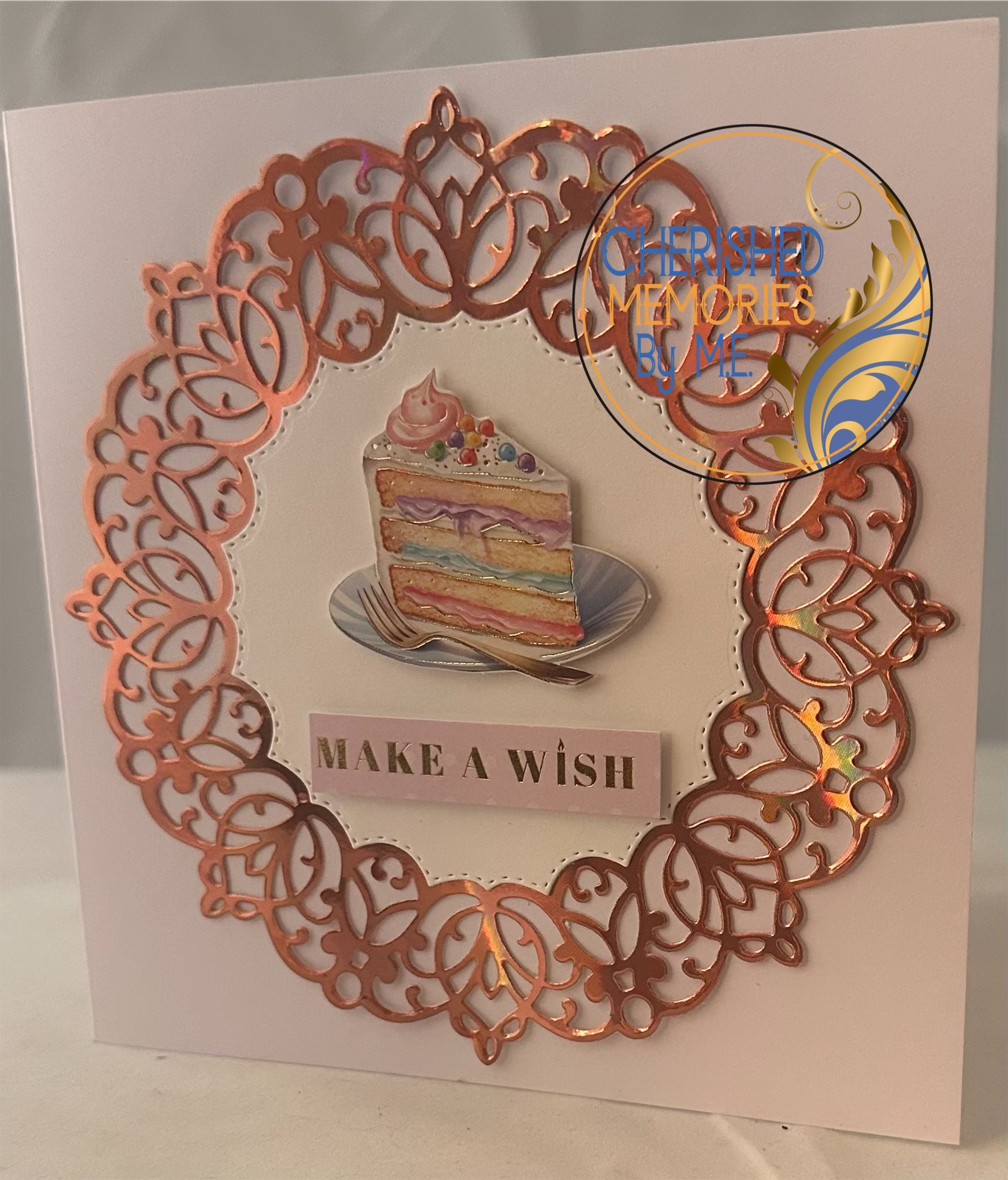 Birthday Side Folding Cards 6x6”