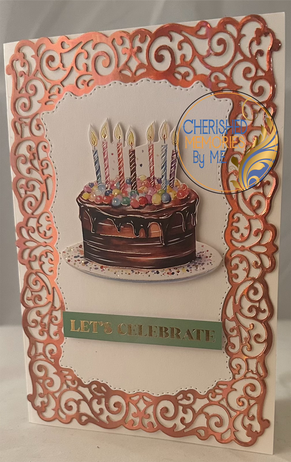 Birthday Side Folding Cards 5x7”