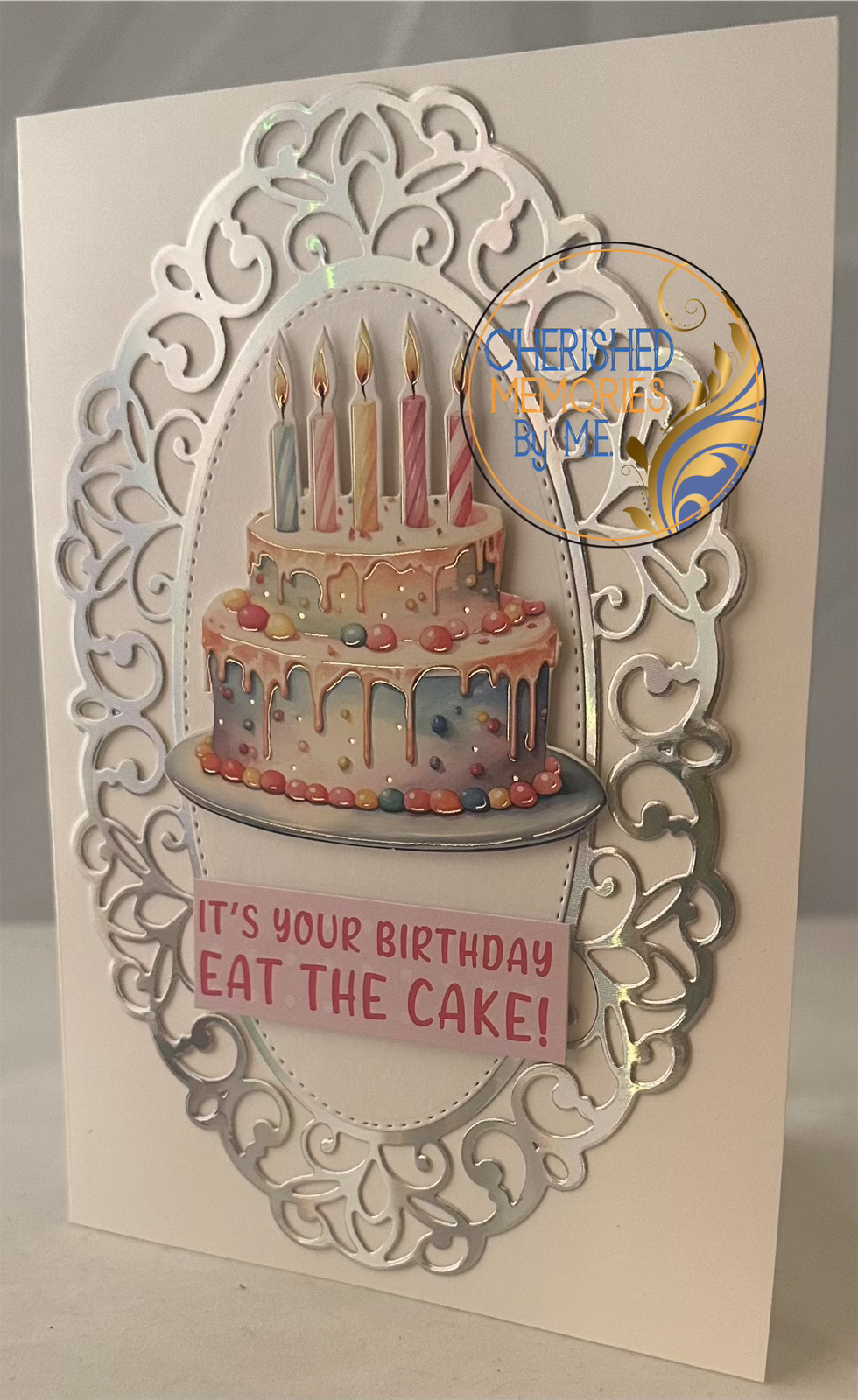 Birthday Side Folding Cards 5x7”