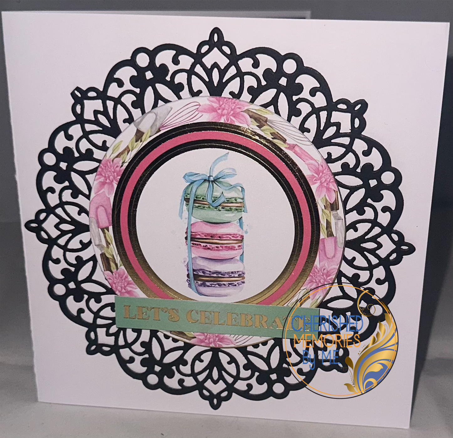 Birthday Side Folding cards 6x6” and 5”x7”