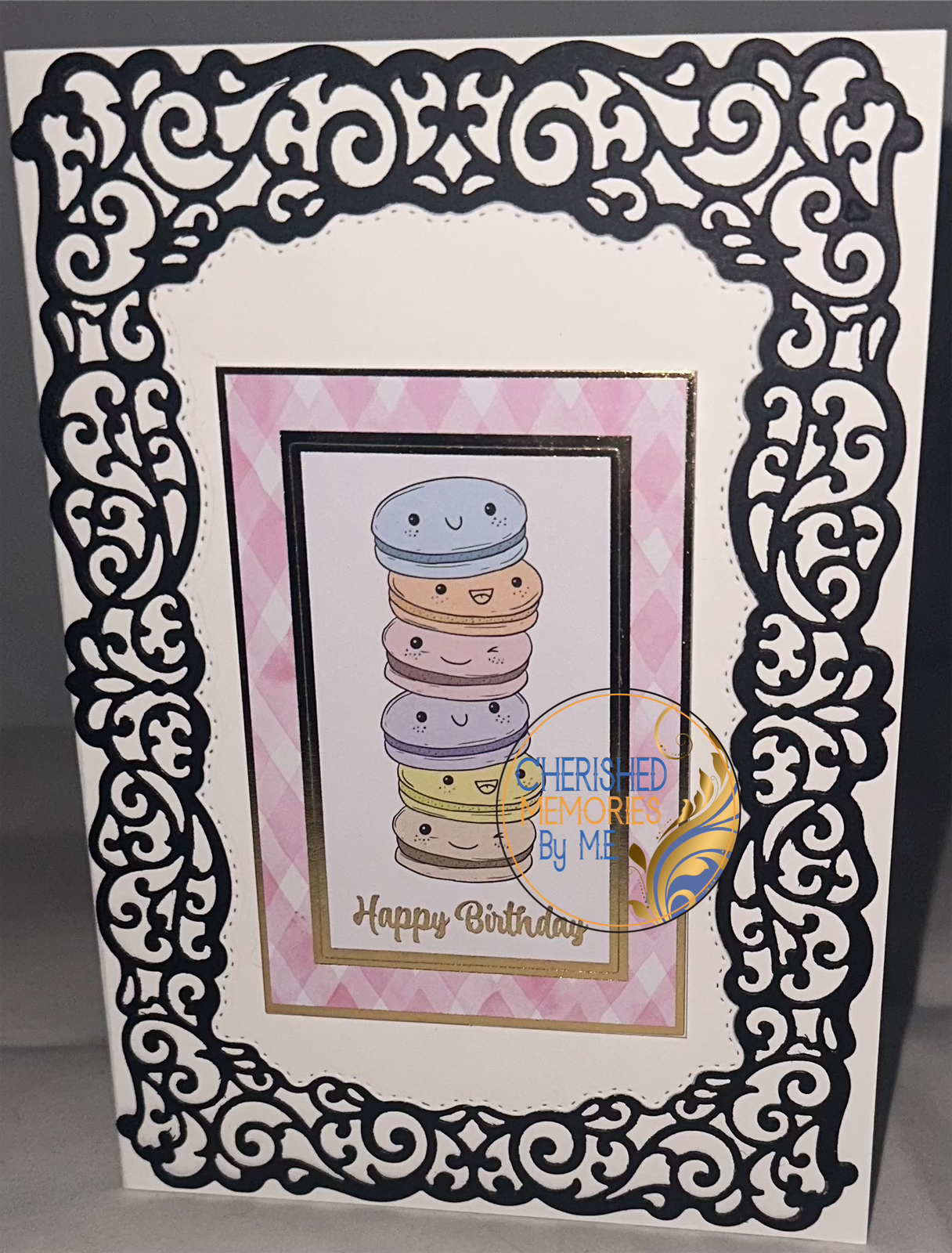 Birthday Side Folding cards 6x6” and 5”x7”