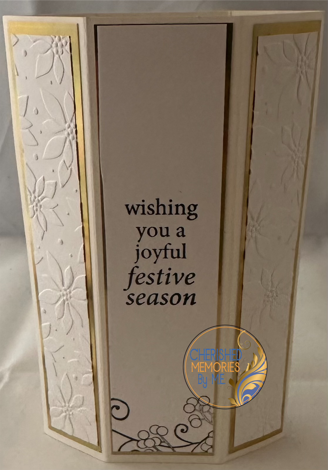 Hexagon Christmas Cards 5x7”